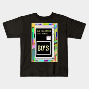 80s Old Memories Kids T-Shirt